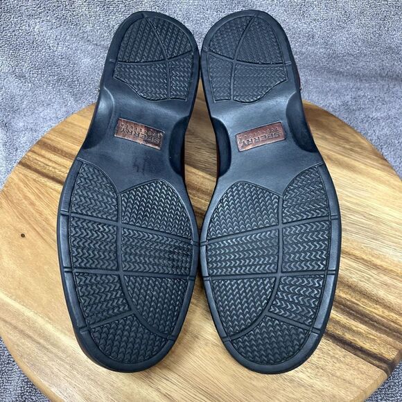 Sperry Top Sider Gold Cup Men's 9 M Brown Woven Loafer Slip On Boat Shoe Loafers - Picture 6 of 9